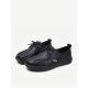 Women Brief Solid Color Slip-on Stitching Round Toe Flat Loafers Shoes